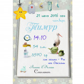 Фотоколлаж A3 вертикальный, печать на лазерном принтере.